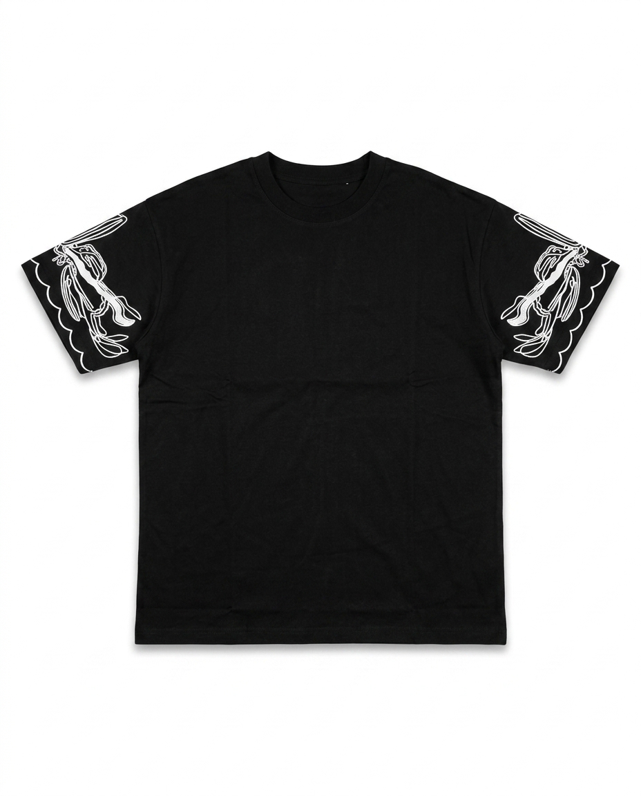 Graphic Tee — Black