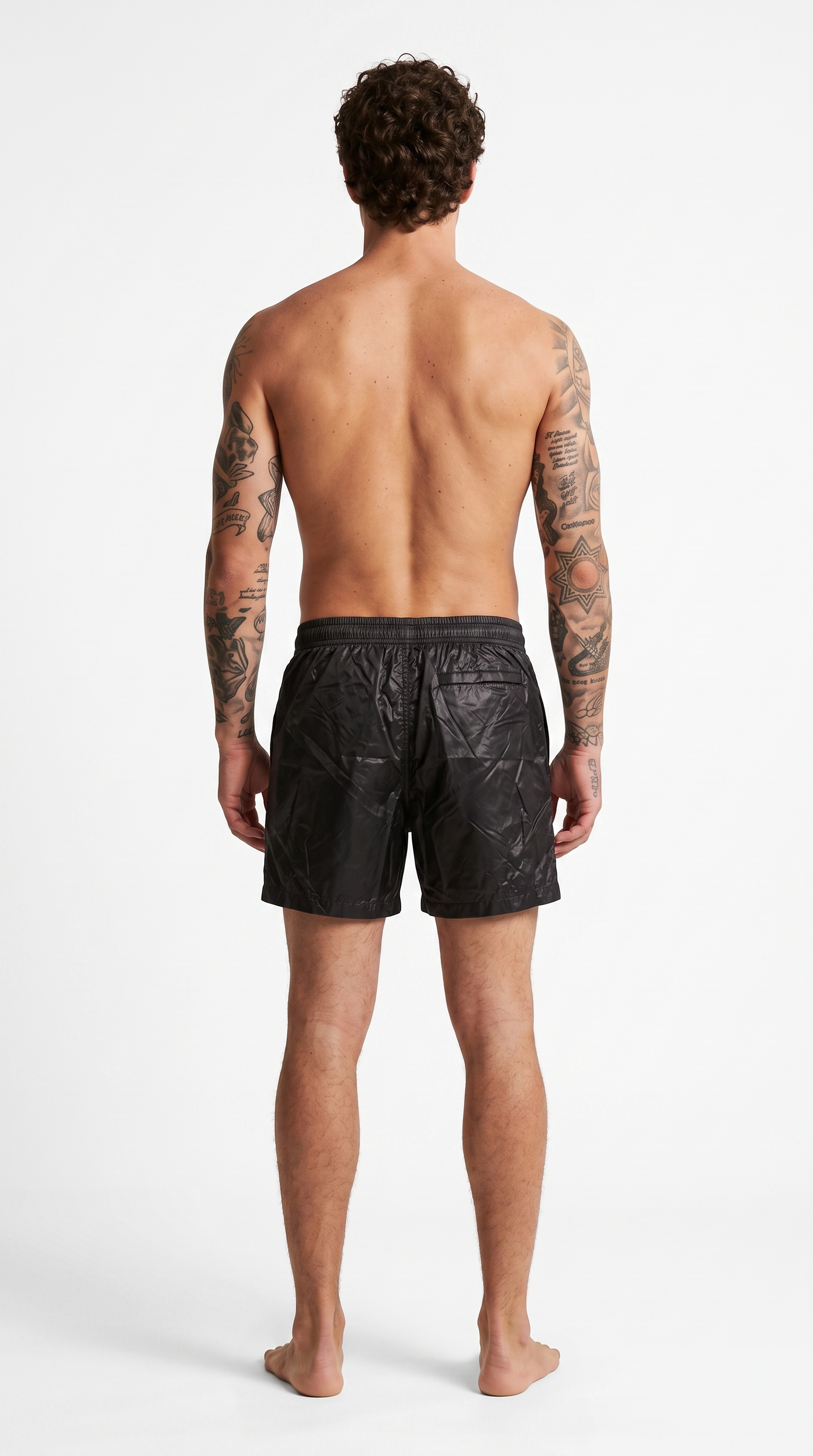 Tailored Shorts — Black