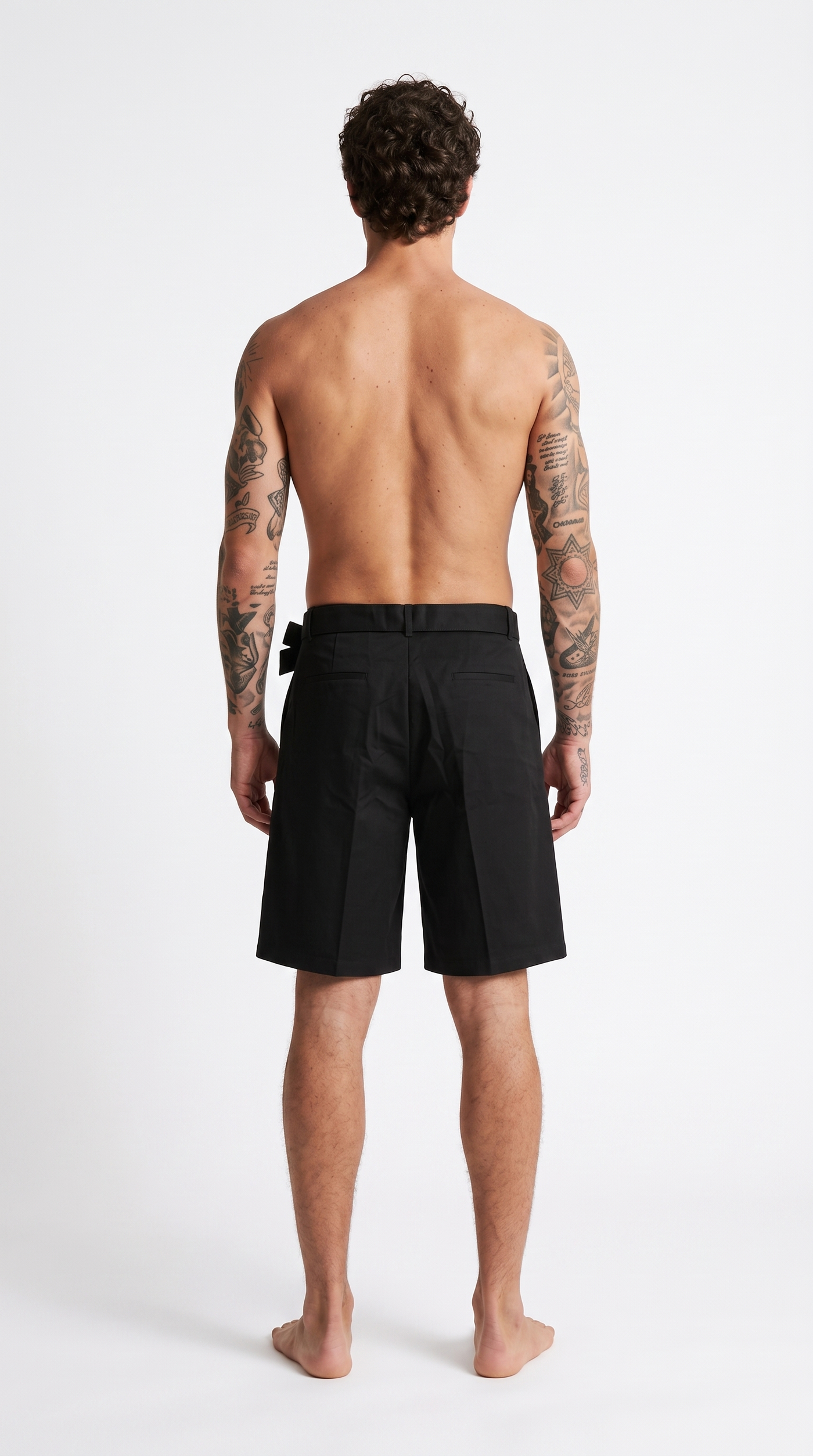 Nylon Shorts — Black