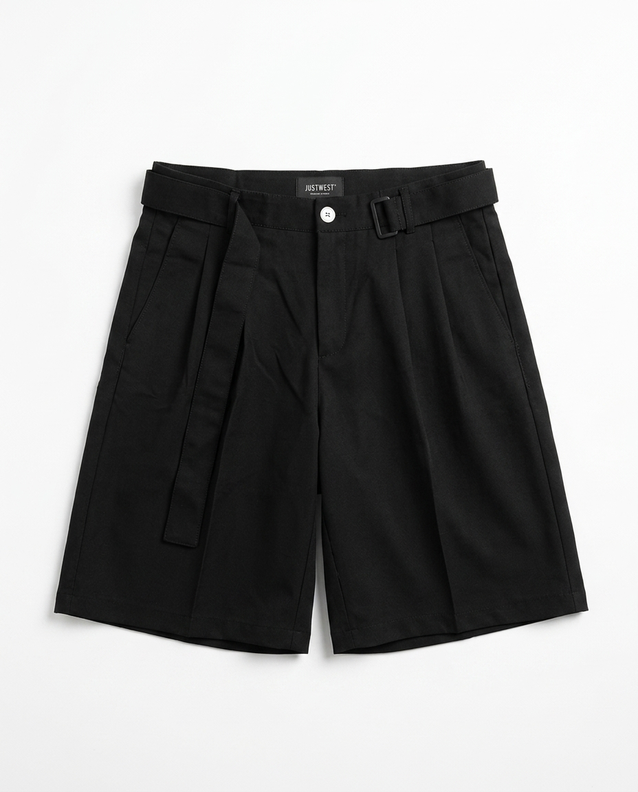 Nylon Shorts — Black
